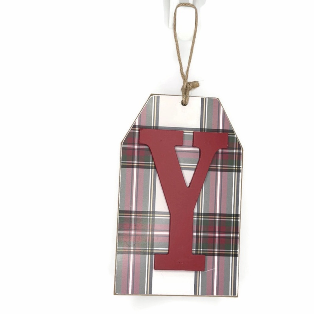 Christmas Decor Y Monogram